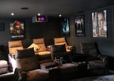 garage home theather