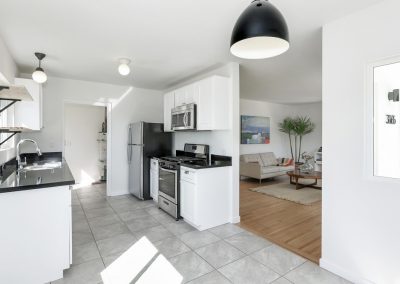small kitchen checkers